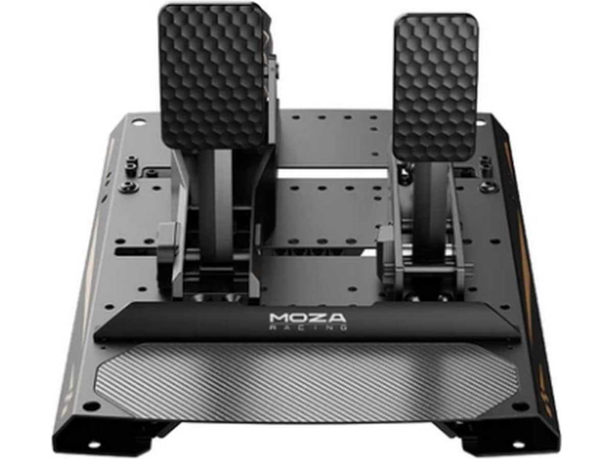 MOZA mBooster Active Pedal Set (med CRP2-gaspedal) Rat og pedaler