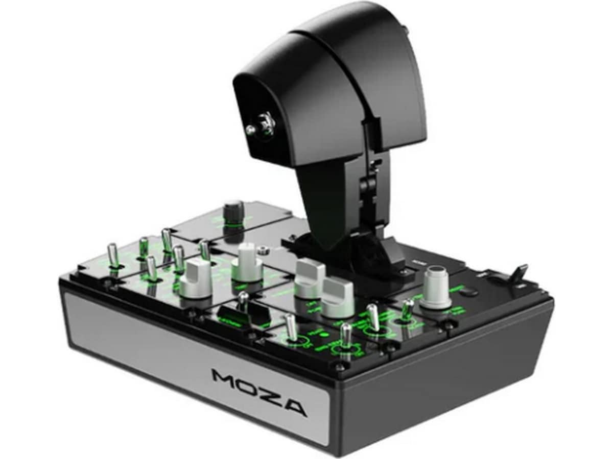 MOZA MTP Flight Throttle Rat og pedaler