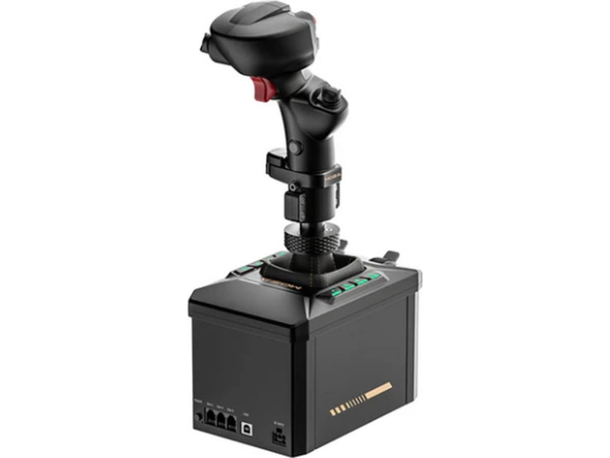 MOZA AB6 FFB Base + MHG Flightstick Bundle Rat og pedaler