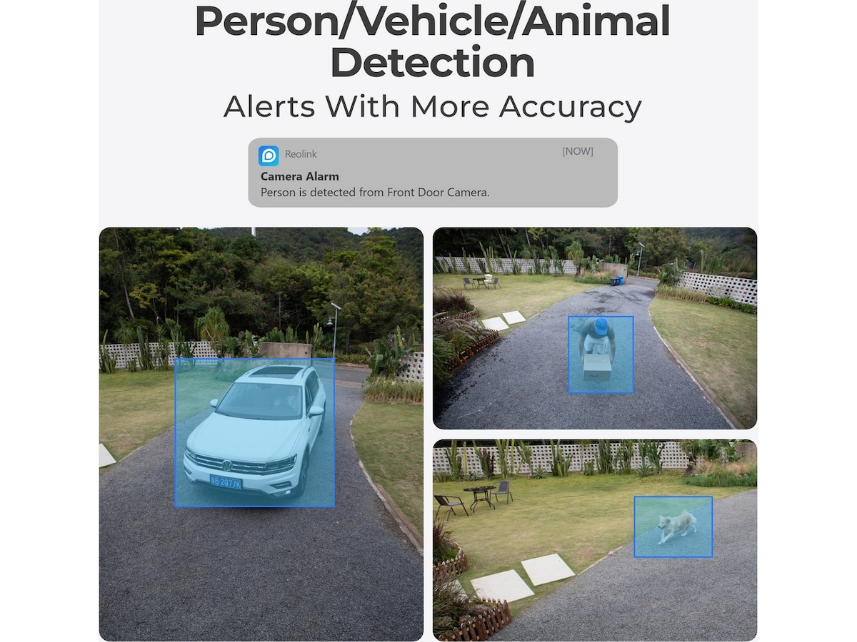 Reolink Home Hub med 2X Altas kamera Overvågningskameraer
