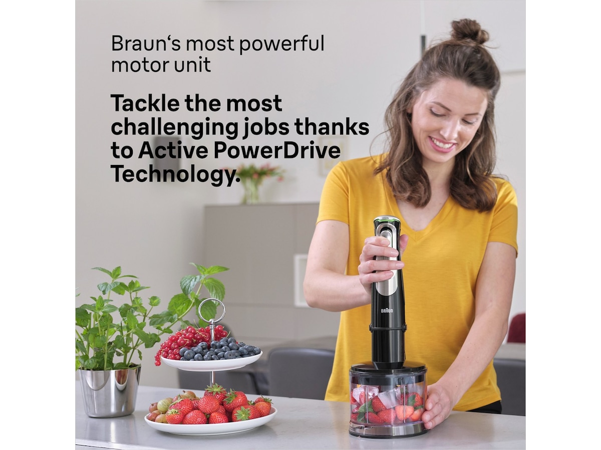 Braun MQ9135XI MultiQuick 9 stavblender Håndmixere & elpiskere