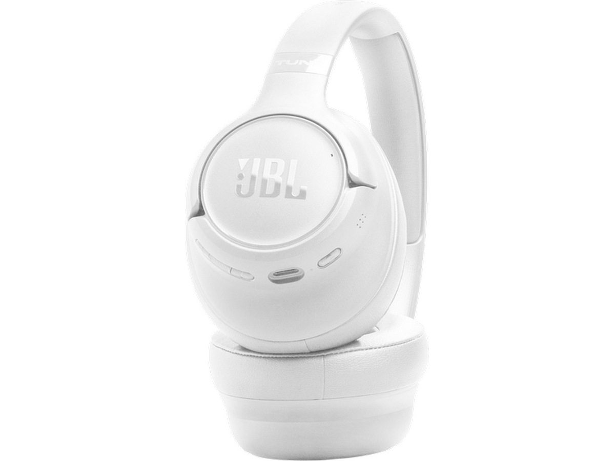 JBL Tune 730BT trådløse hovedtelefoner, on-ear (hvid) Høretelefoner