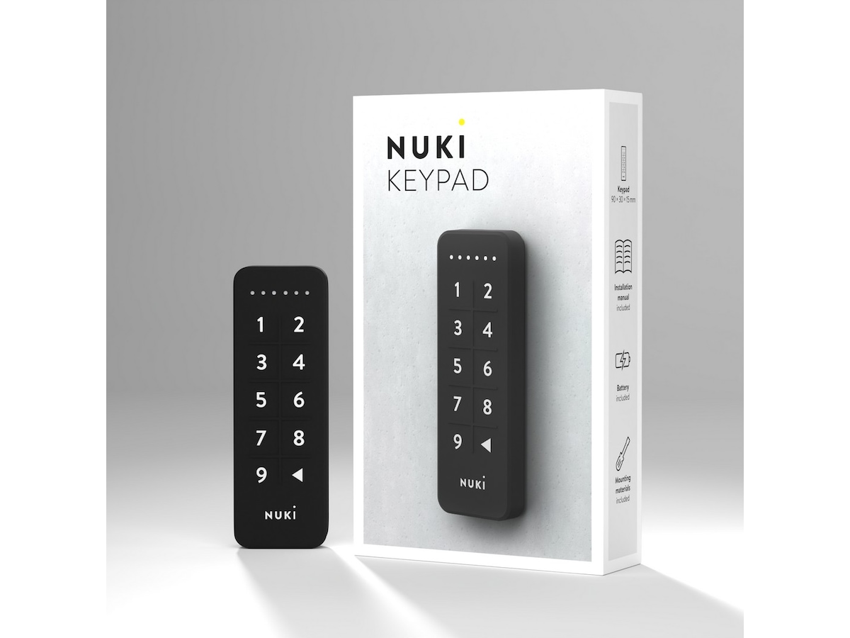 Nuki Smart Lock Ultra Smart dørlås + Nuki Keypad Elektroniske dørlåse