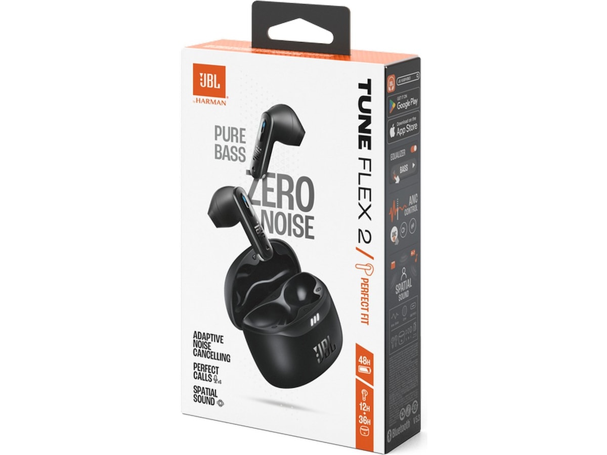 JBL Tune Flex 2 trådløse ørepropper, In-Ear (sort) LED-pærer & elpærer