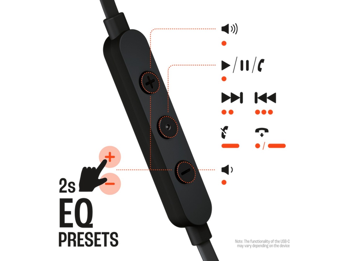 JBL Tune 305C kablede ørepropper, In-Ear (sort) In-ear høretelefoner