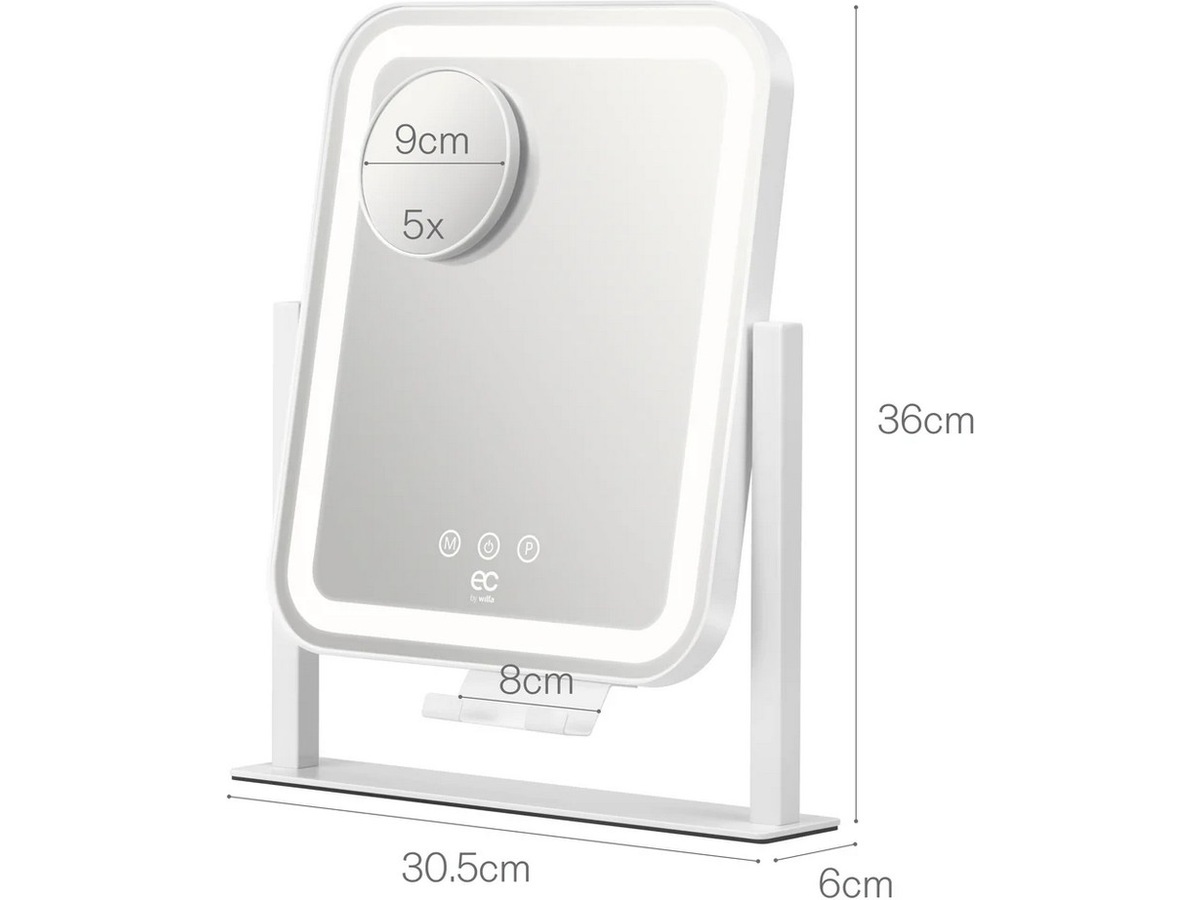 EC Glowing Sminkespejl 2-pak Ansigtspleje