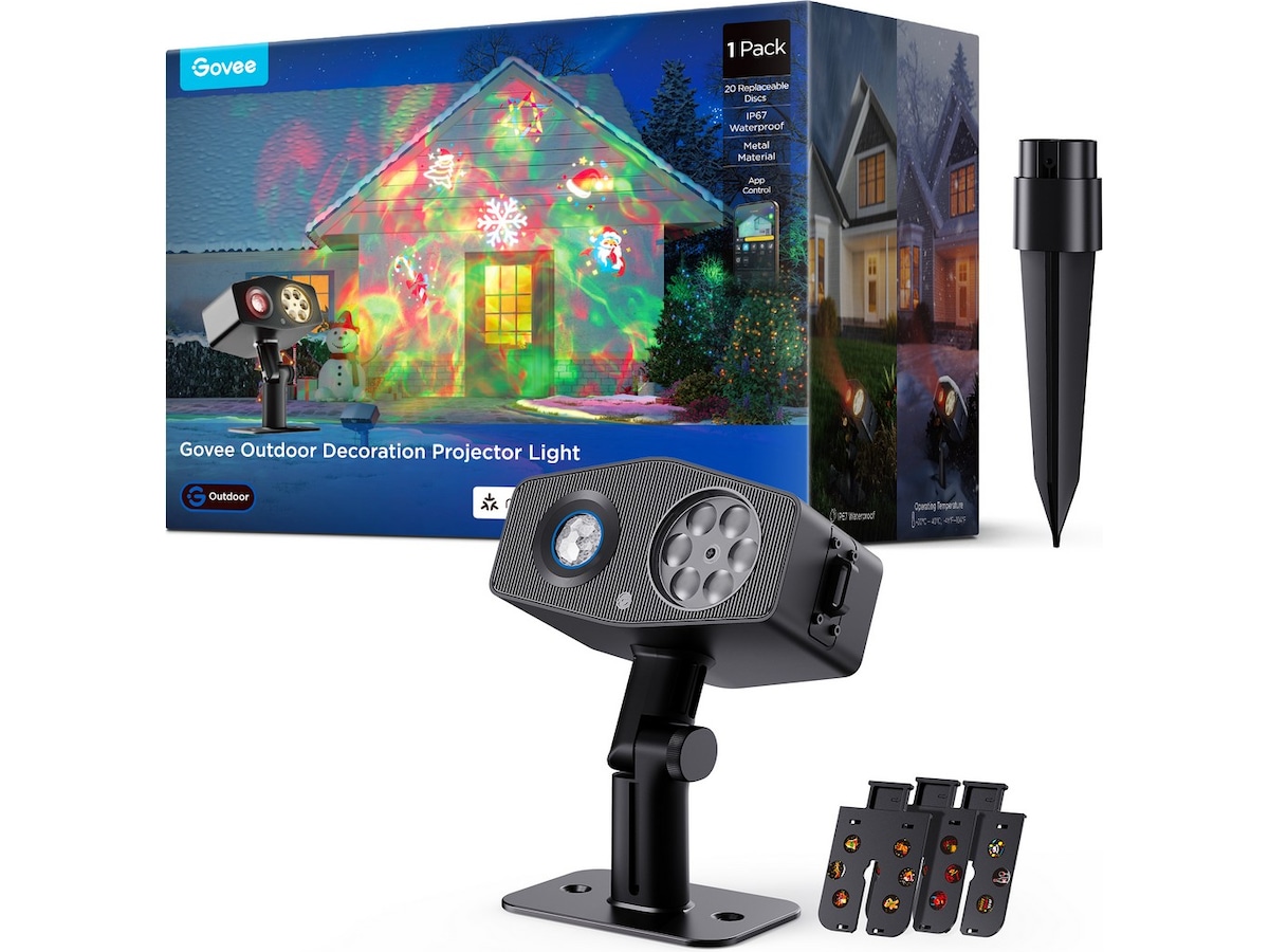 Govee udendørs dekoration projektorlys Led strips & underholdning