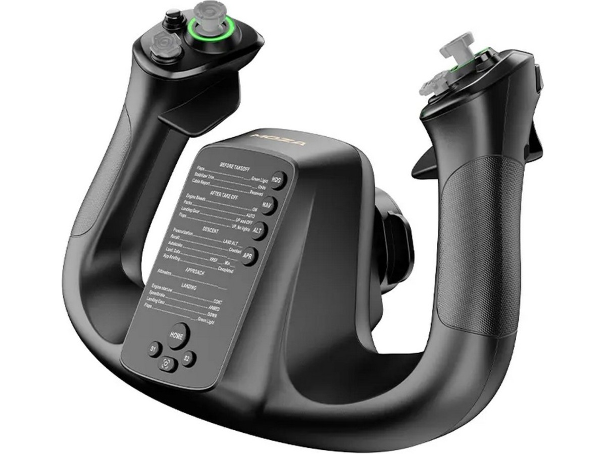 MOZA MFY yoke Rat og pedaler