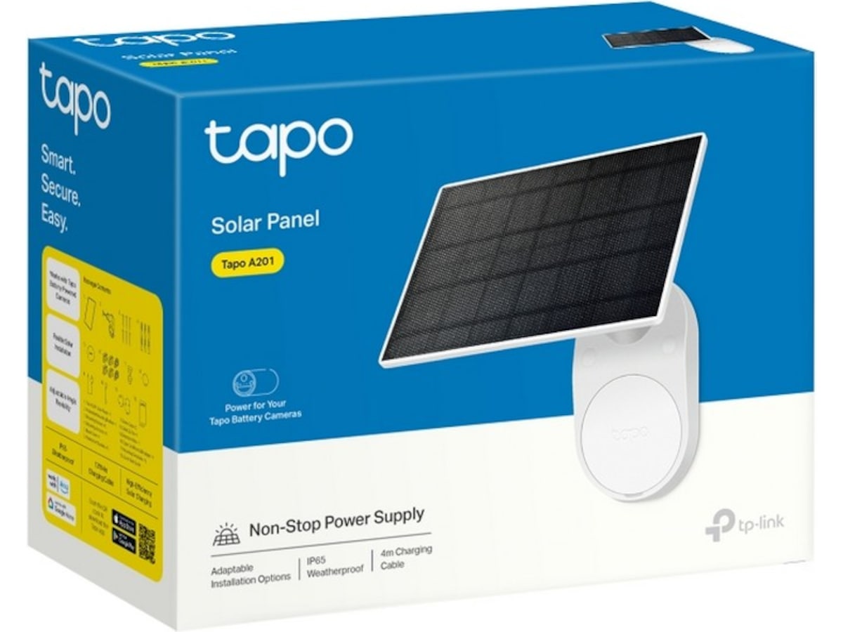 TP-Link Tapo A201 solcellepanel Tilbehør til overvågningskameraer