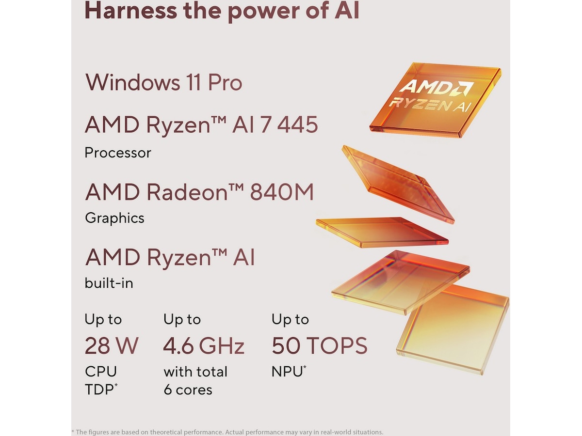 ASUS Zenbook 14 UM3406GA 14" WUXGA Touch (Jade Black) PC - Bærbar / laptop