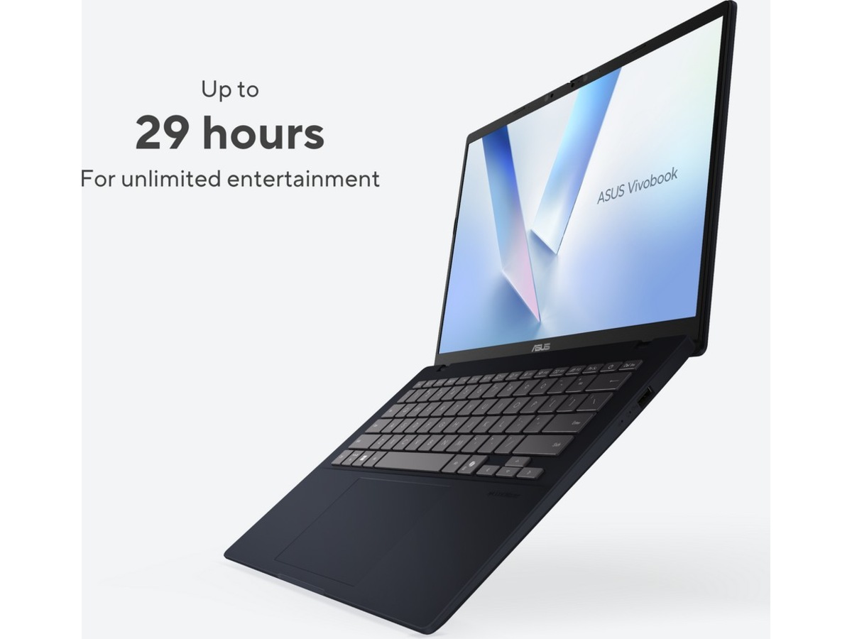 ASUS Vivobook 14" FHD Copilot+ PC (blå) PC - Bærbar / laptop