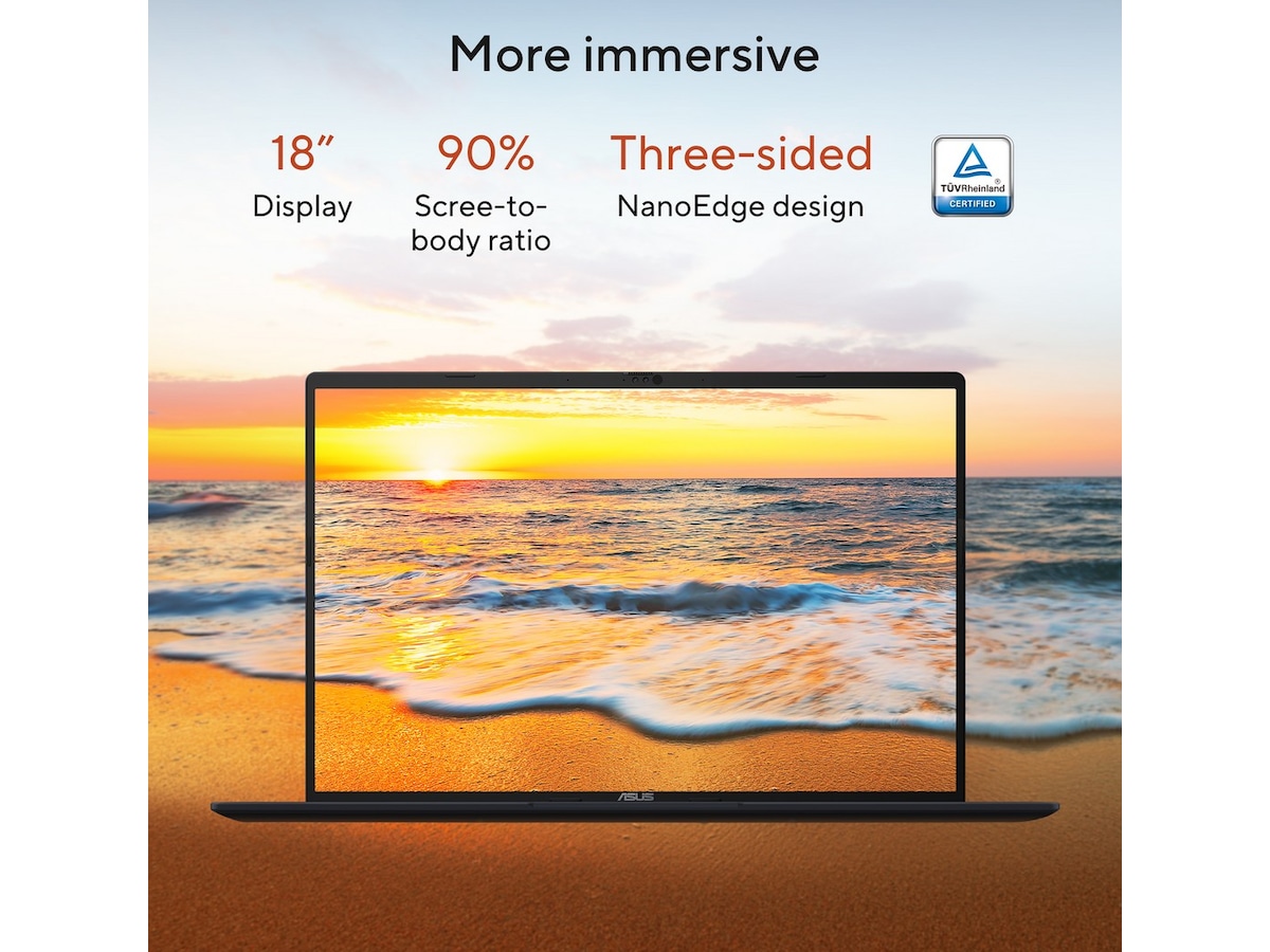 ASUS Vivobook 18 D1807GA 18" WUXGA PC - Bærbar / laptop