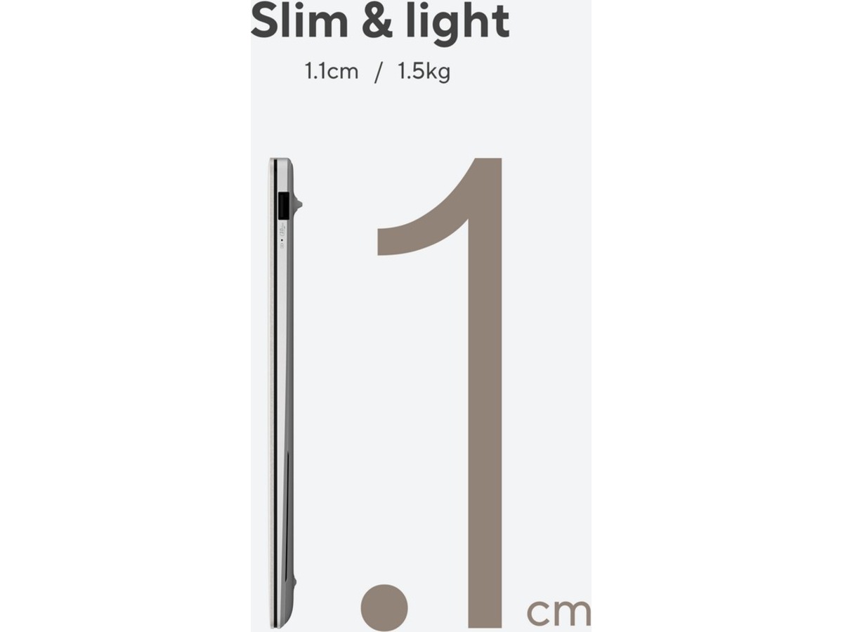 ASUS Zenbook S14 UX5406SA 14" 3K OLED (hvid) PC - Bærbar / laptop