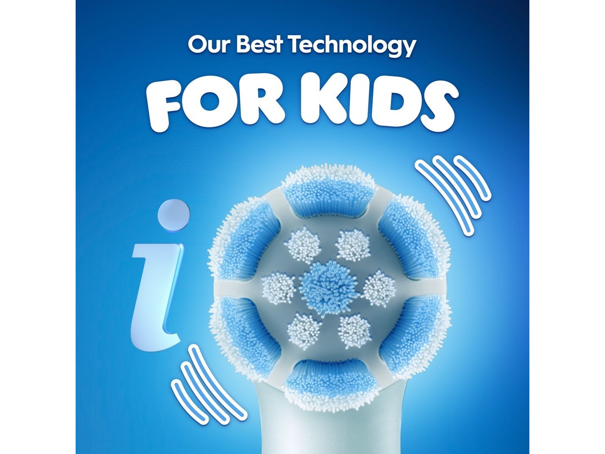 Oral-B iO 6+ Kids Disney Stitch elektrisk tandbørste Elektriske tandbørster