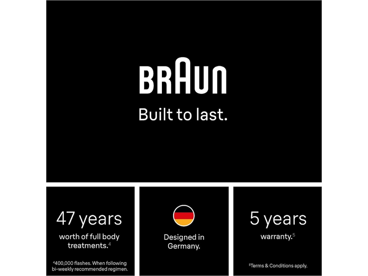 Braun IPL Skin i·expert PL7431 Epilator & IPL-hårfjerning