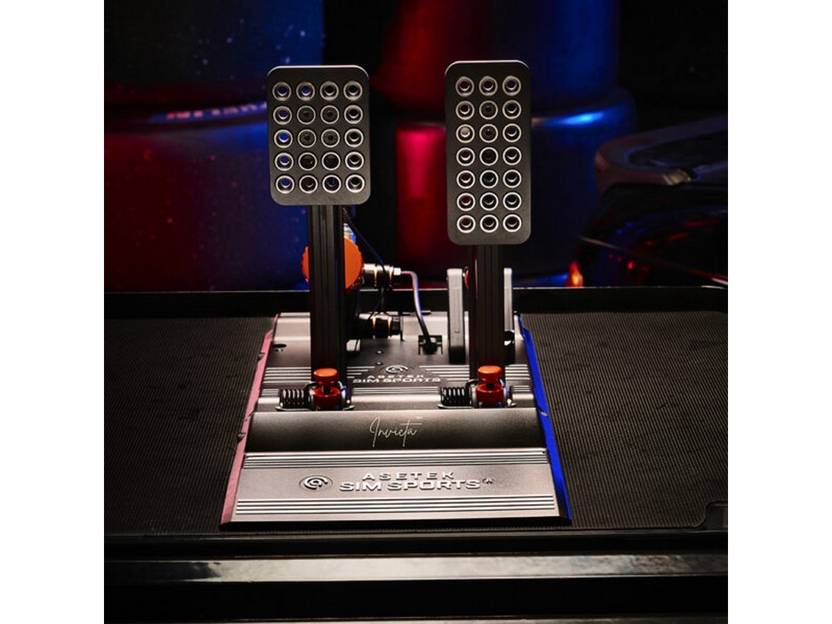 Asetek Invicta pedaler T.H.O.R.P.™ II Rat og pedaler