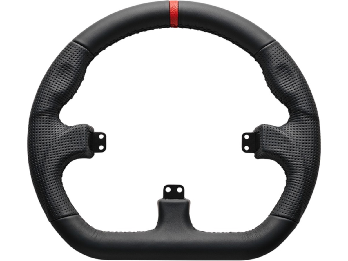 Asetek Closed D ratkrans skind (sort) Rat og pedaler