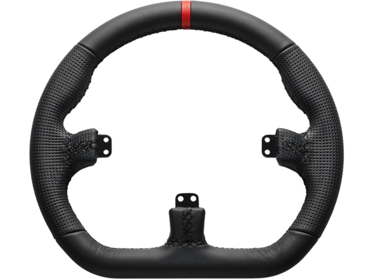 Asetek Closed D ratkrans skind (sort) Rat og pedaler