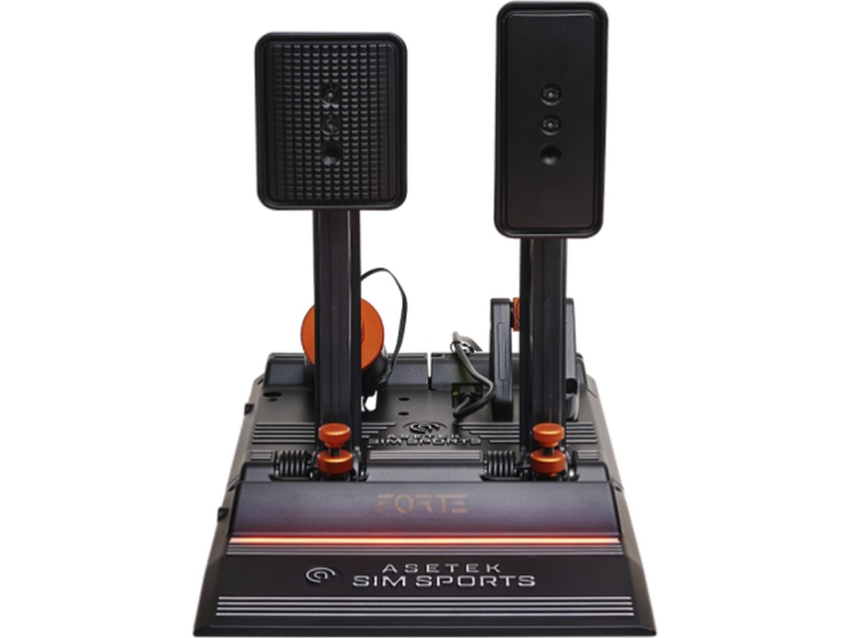 Asetek Forte simracing-pedaler bremse og gas Rat og pedaler