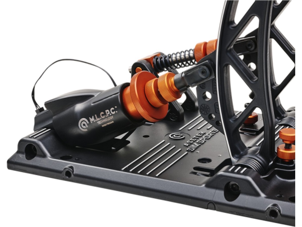 Asetek Forte simracing-pedaler bremse og gas Rat og pedaler