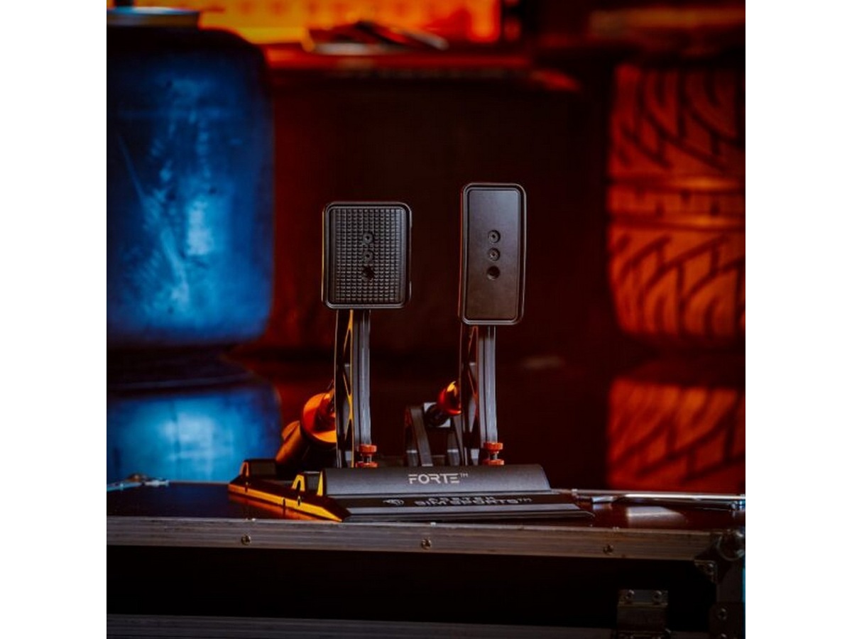 Asetek Forte simracing-pedaler bremse og gas Rat og pedaler