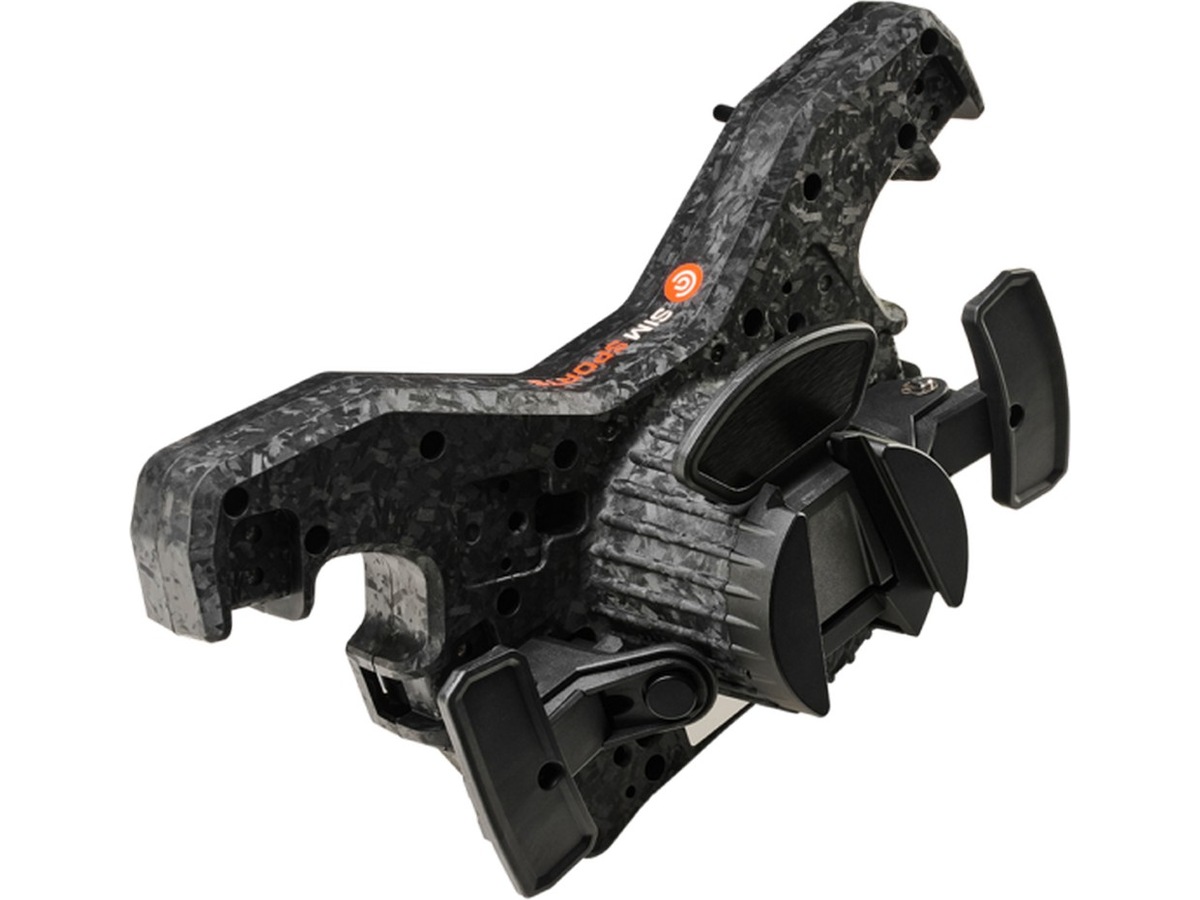 Asetek Forte® Formula knapboks (sort, aluminium) Rat og pedaler