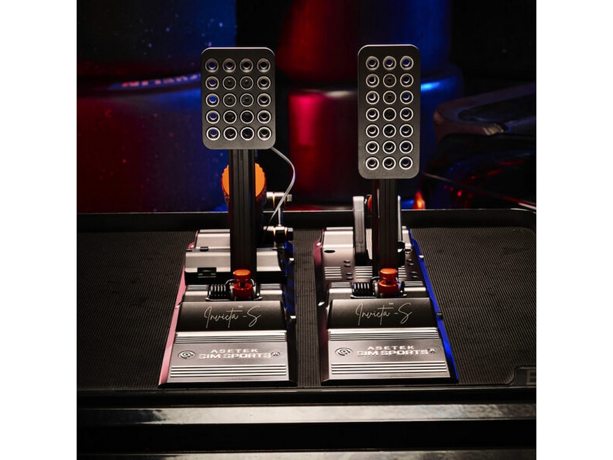 Asetek Invicta S-Series T.H.O.R.P.™ II Rat og pedaler