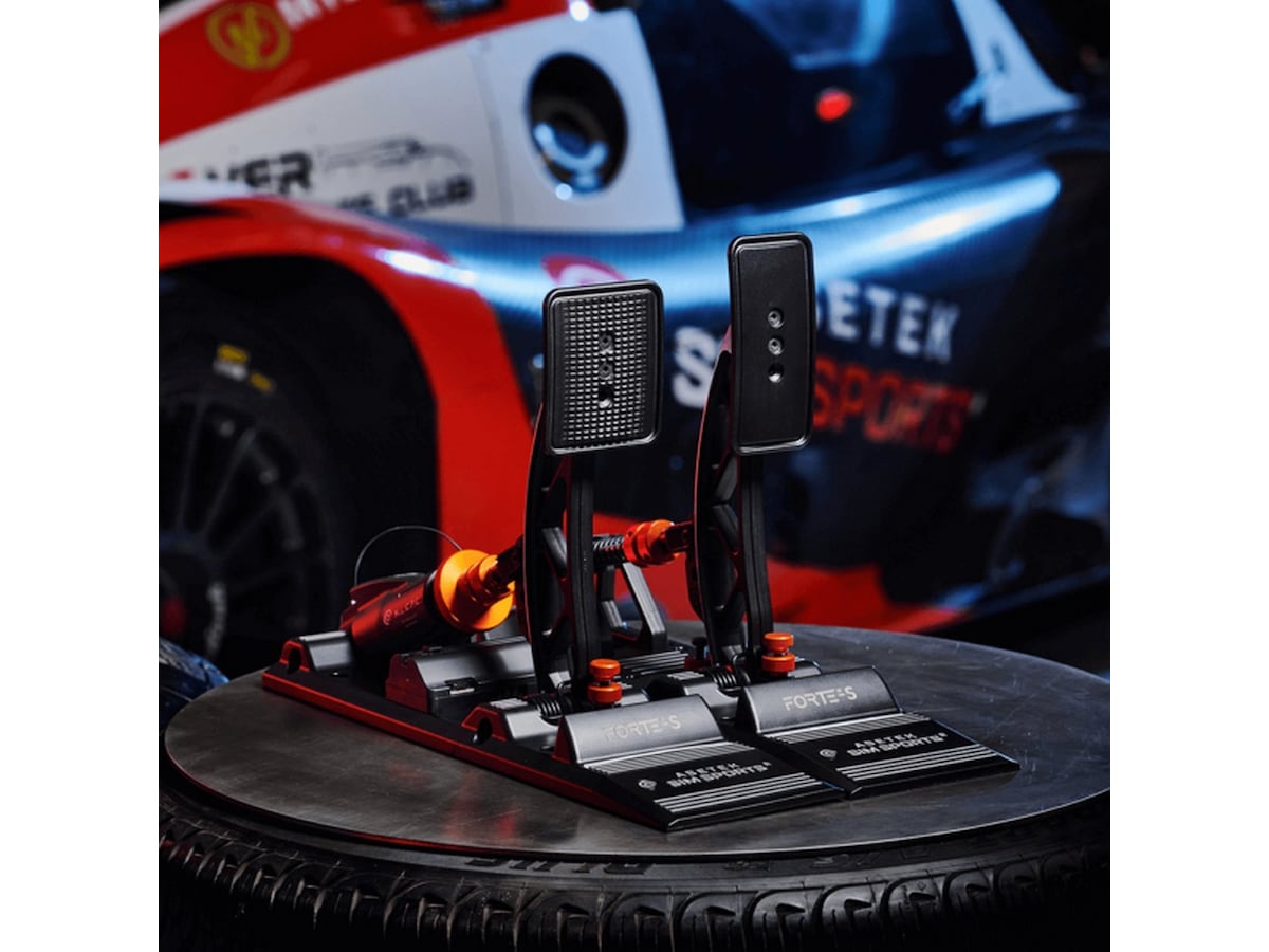 Asetek Forte S-Series bremse og gas Rat og pedaler