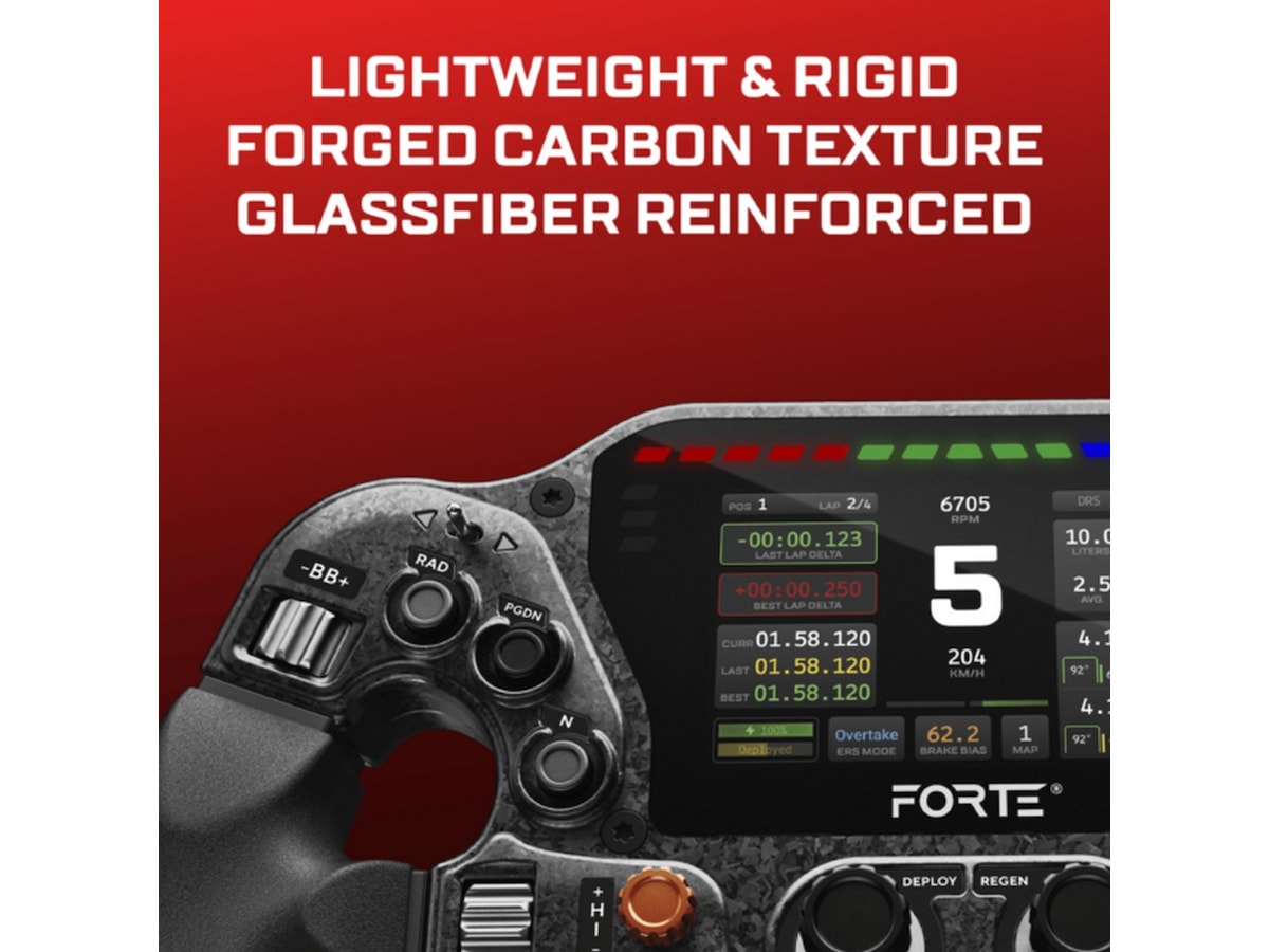 Asetek Forte Formula Pro rat Rat og pedaler