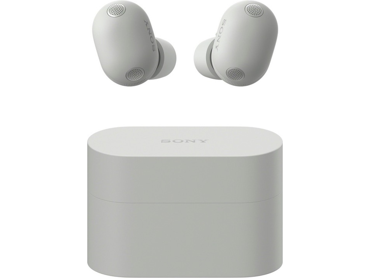 Sony WF-1000XM6 trådløse øretelefoner med støjdæmpning (Platinum Silver) In-ear høretelefoner