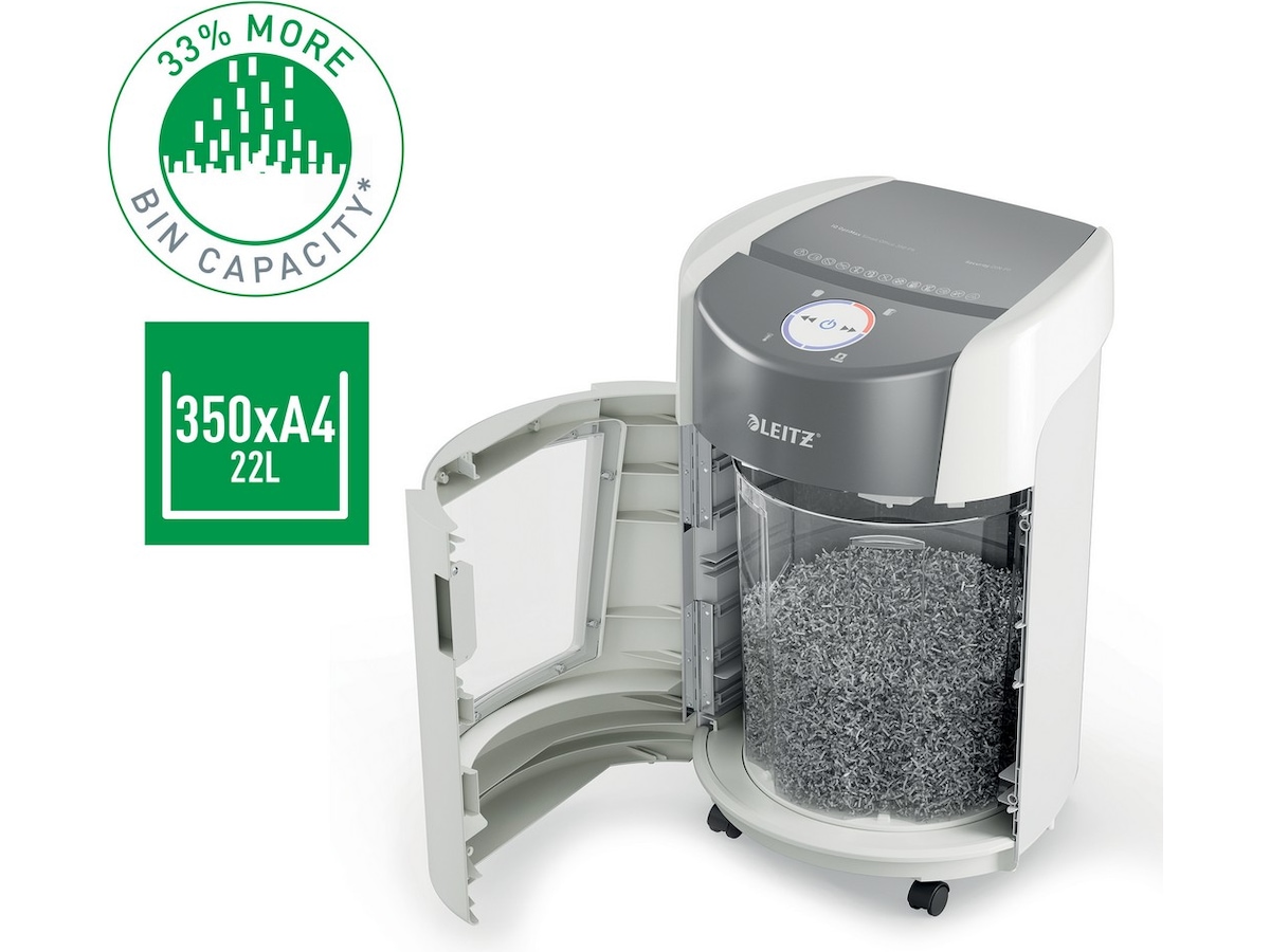 Leitz Makualtor IQ OptiMax Small Office 350 Mikromakulering P5 Makuleringsmaskiner