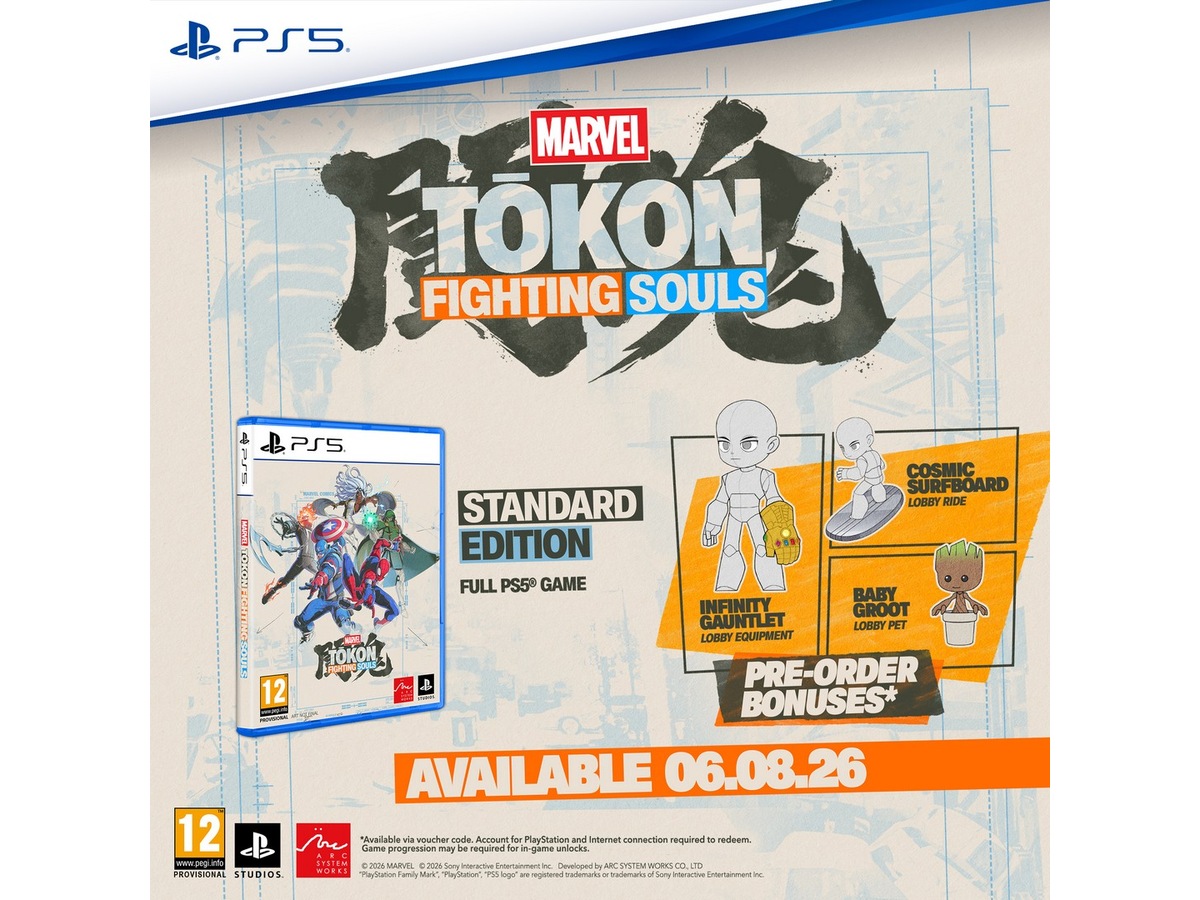 Marvel Tokon Fighting Souls Spil til Playstation 5