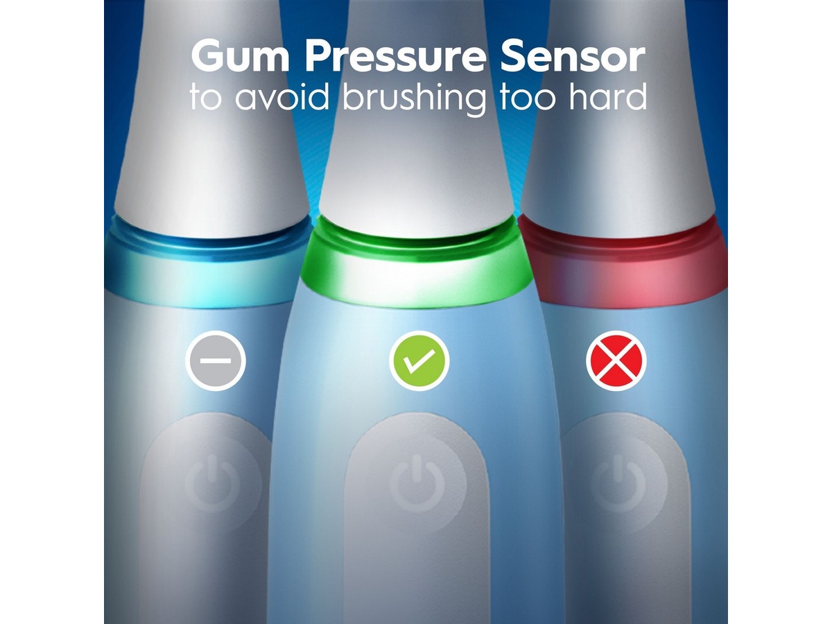 Oral-B iO3 elektrisk tandbørste (hvid) Tilbehør til tandpleje