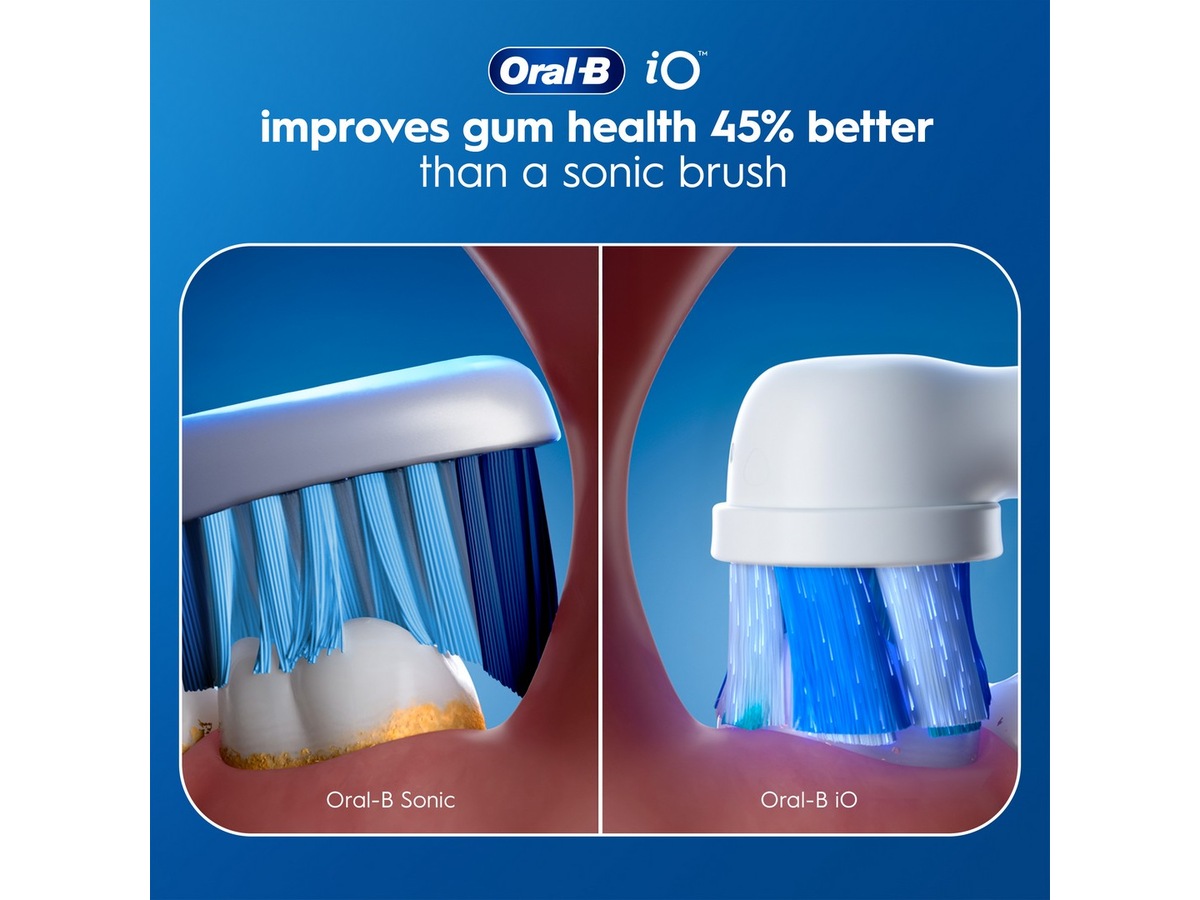 Oral-B iO3 elektrisk tandbørste (hvid) Tilbehør til tandpleje