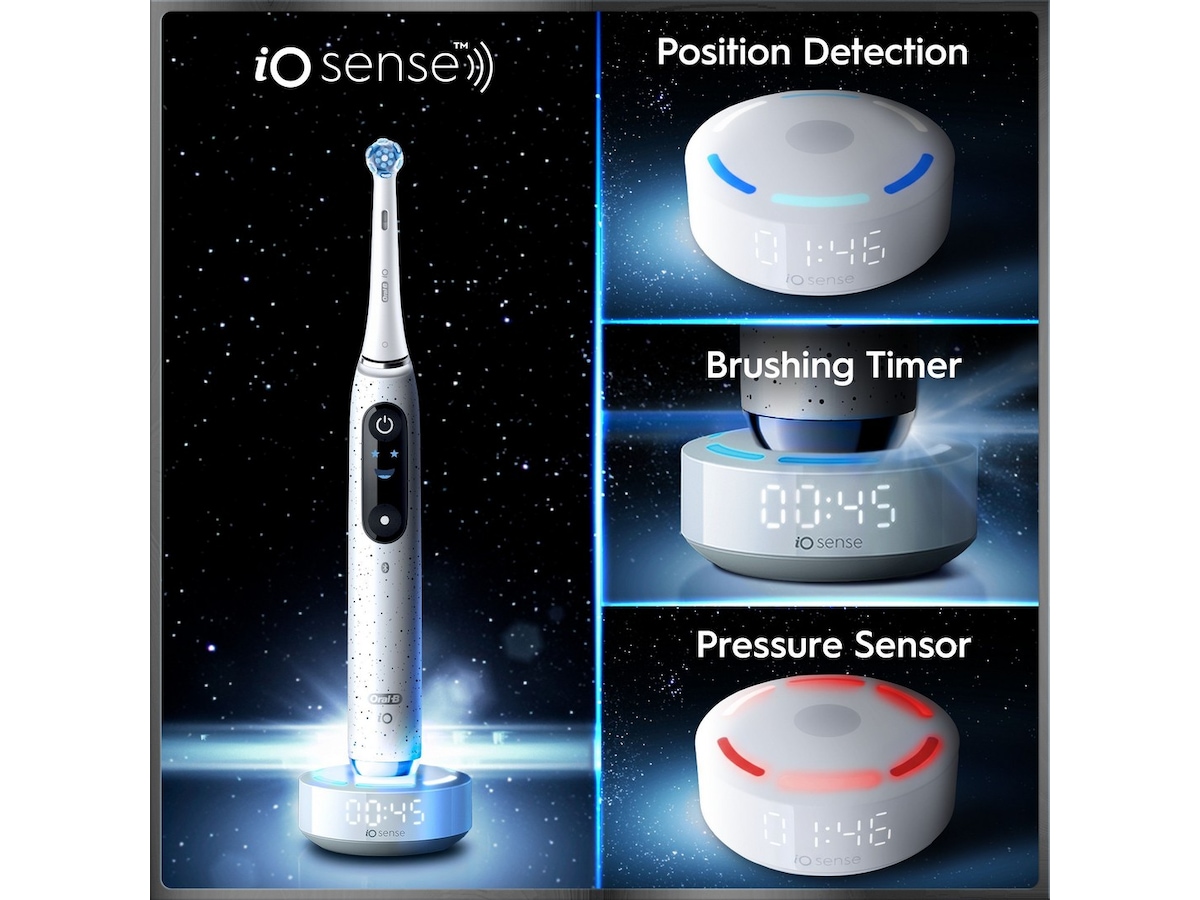 Oral-B iO10 elektrisk tandbørste (hvid) Tilbehør til tandpleje