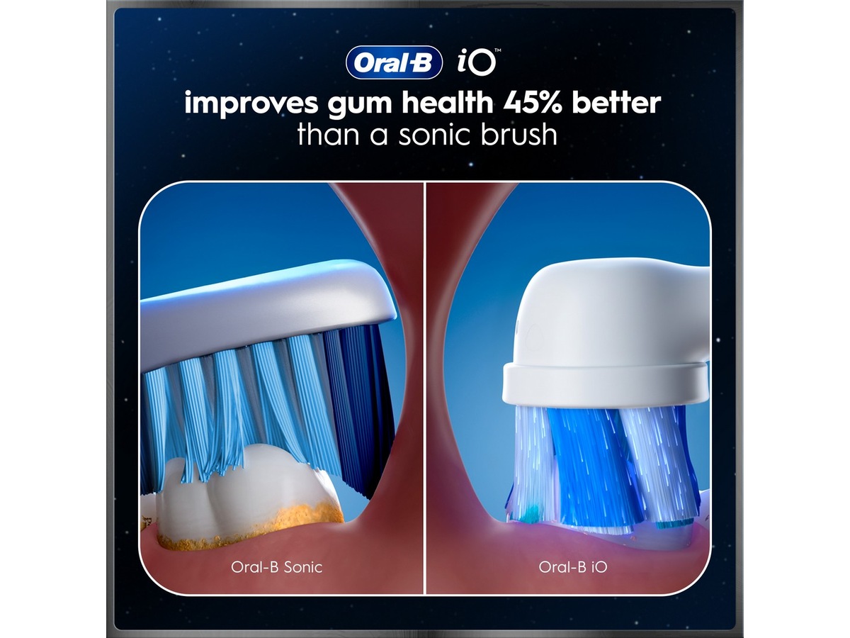 Oral-B iO10 elektrisk tandbørste (hvid) Tilbehør til tandpleje