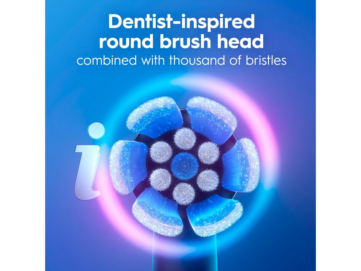 Oral-B iO 2 elektrisk tandbørste (Night Black) Tilbehør til tandpleje