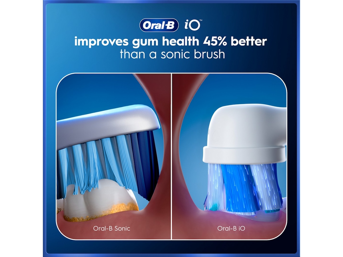 Oral-B iO5 elektrisk tandbørste (hvid) Tilbehør til tandpleje