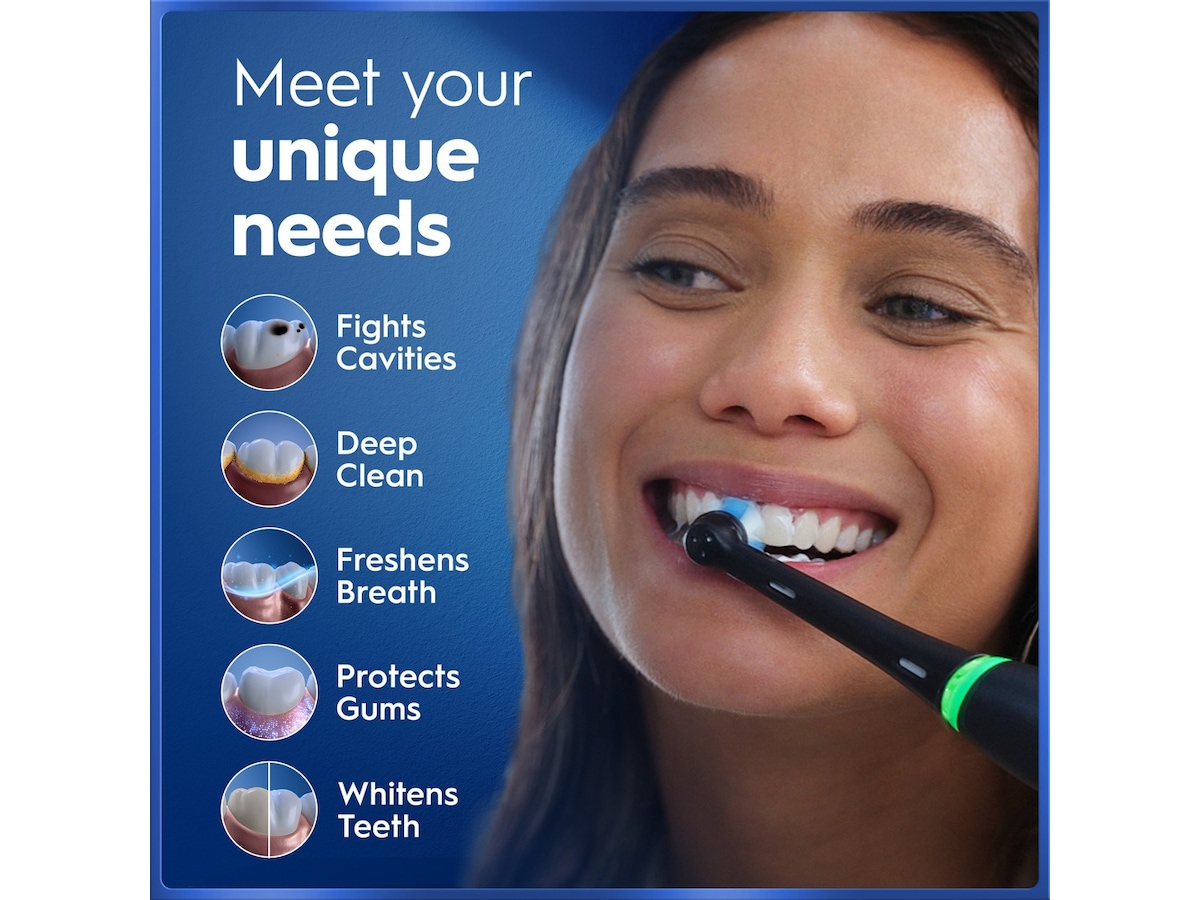 Oral-B iO5 elektrisk tandbørste (rosa) Tilbehør til tandpleje