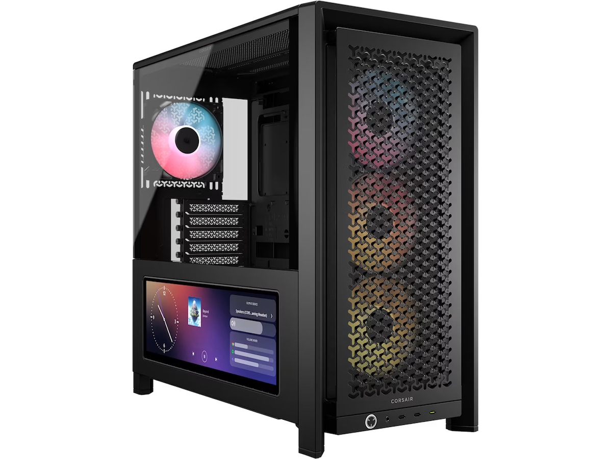 Corsair Frame 4000D LCD RS performance mid tower (sort) Midi Tower
