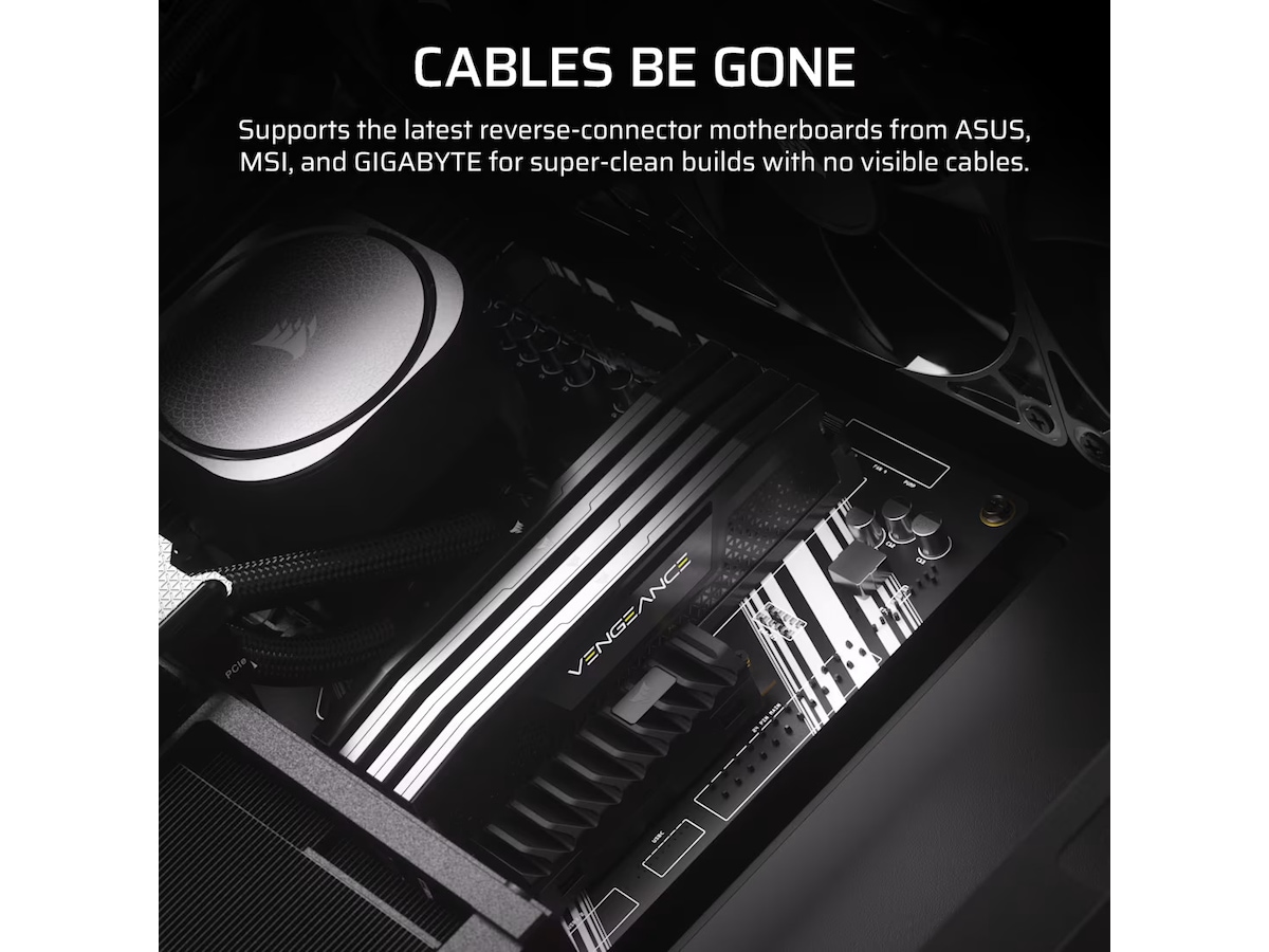 Corsair Frame 4000D LCD RS performance mid tower (sort) Midi Tower