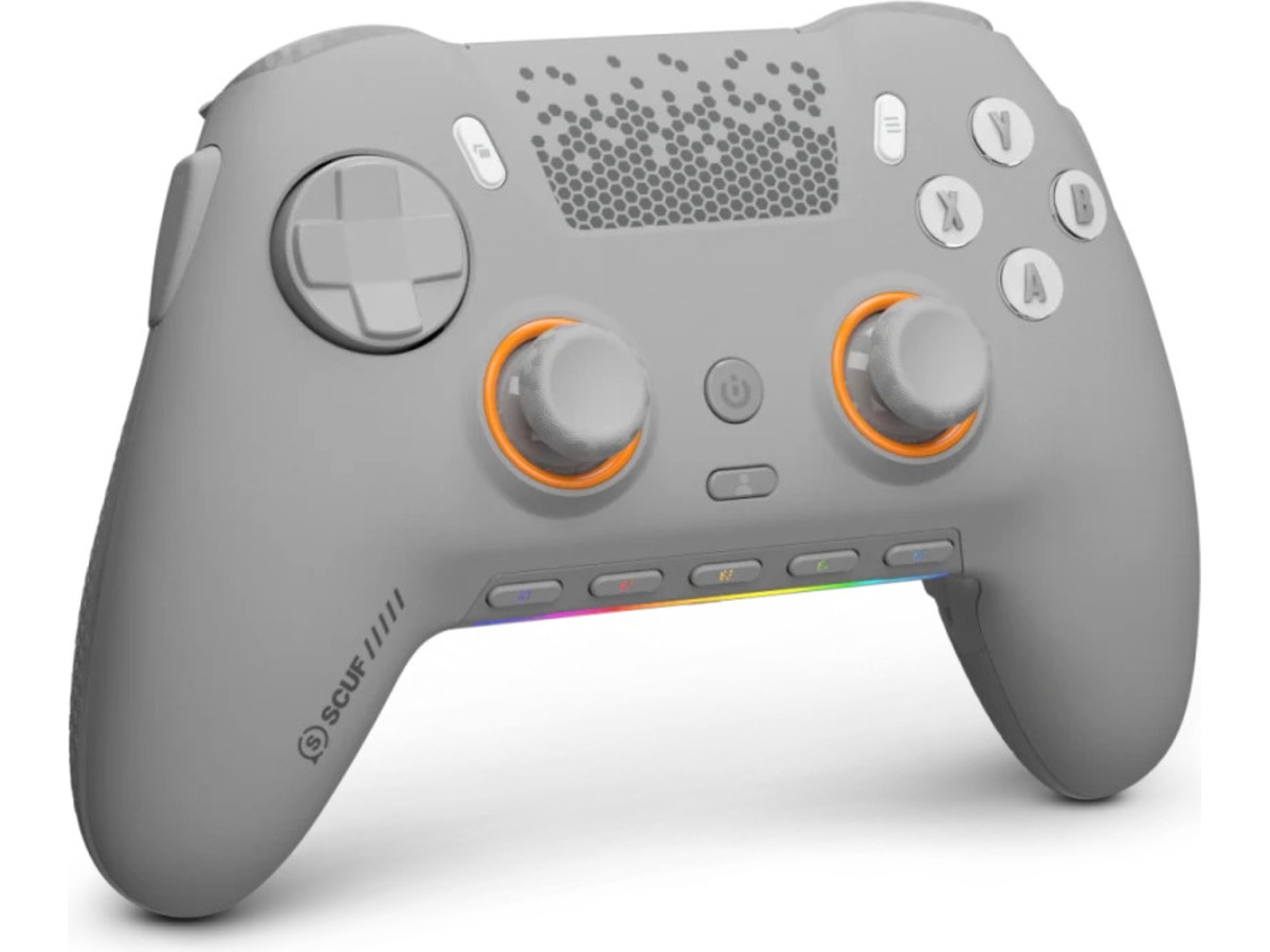 Scuf Envision Pro hall-effekt trådløs PC controller (grå) Tilbehør til spilkonsoller
