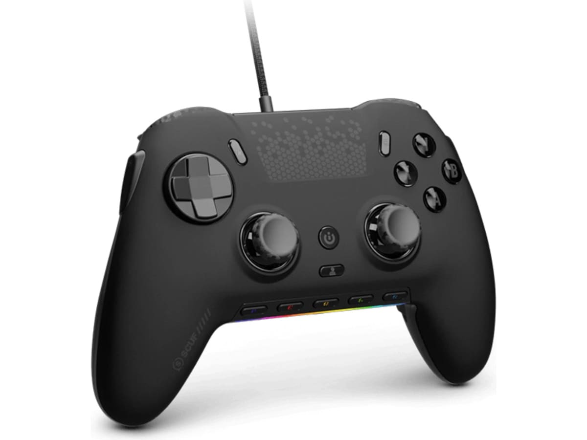 Scuf Envision Pro kablet PC-controller (sort) Tilbehør til spilkonsoller