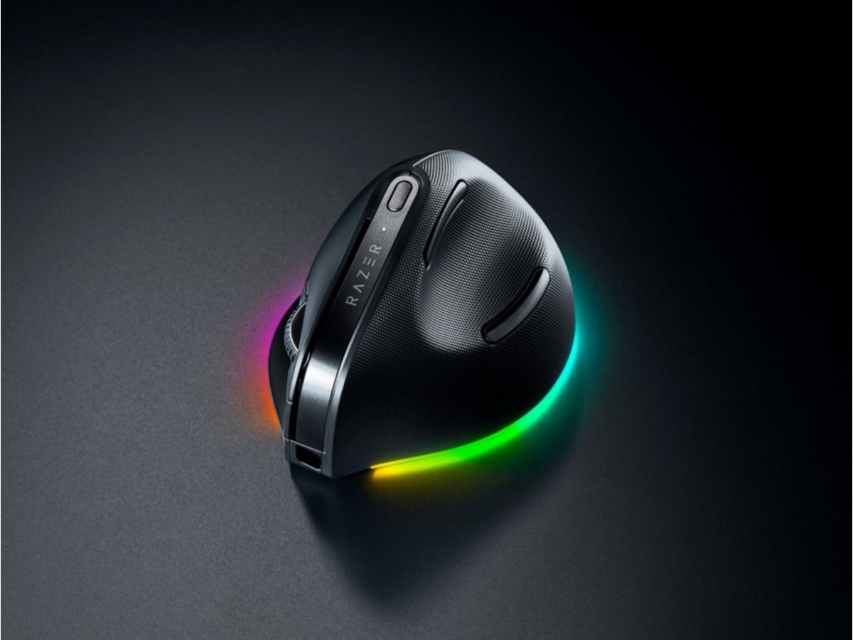 Razer Pro Click V2 Vertical edition Trådløs gamingmus Gamingmus