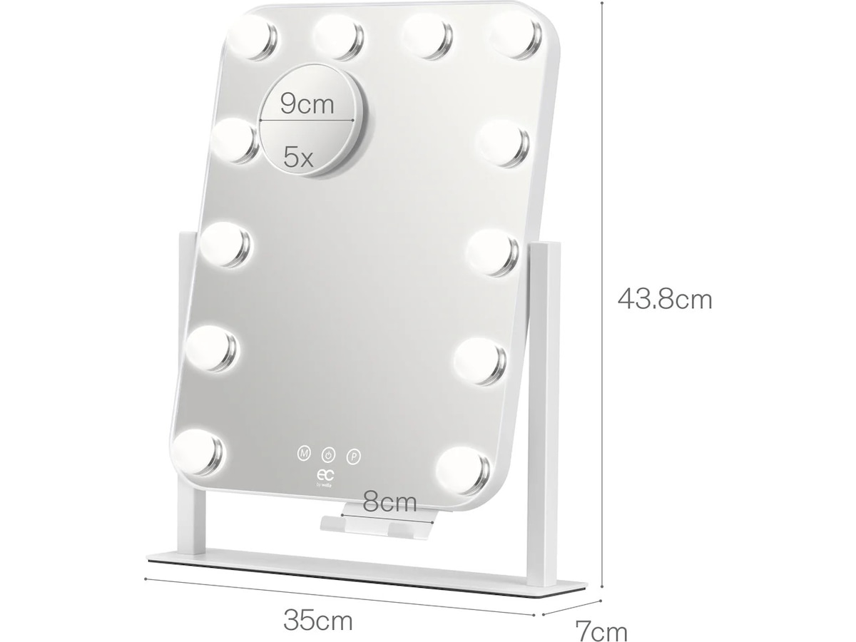 EC Shine Sminkespejl Ansigtspleje