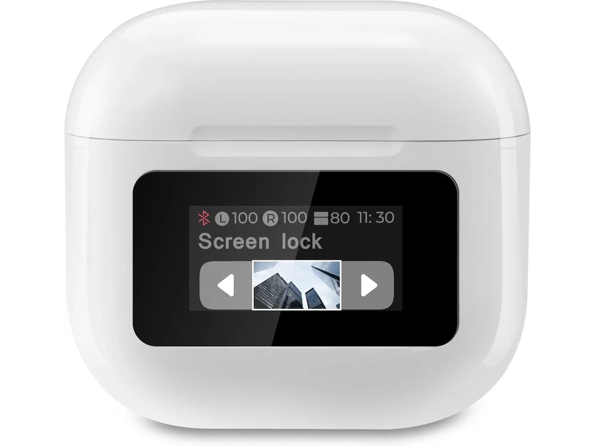 Andersson TWP-D2500 trådlösa hörlurar (vita) In-ear høretelefoner