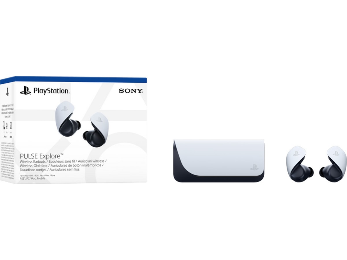 PlayStation Pulse Explore trådløse øretelefoner (hvid) Gamingheadset