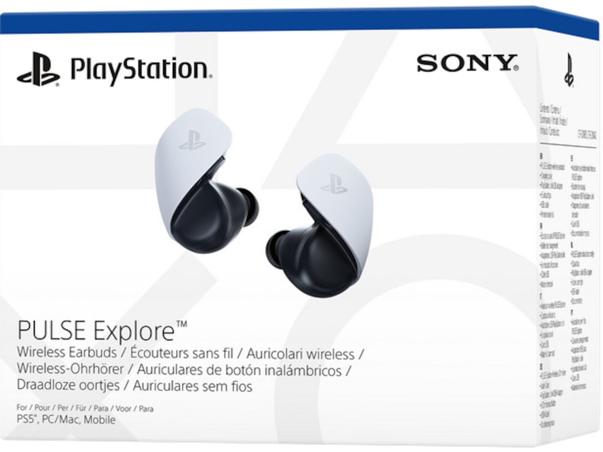 PlayStation Pulse Explore trådløse øretelefoner (hvid) Gamingheadset