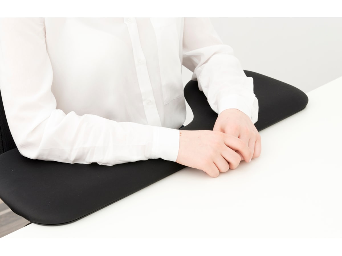 KENSON 8805 symmetrisk underarmsstøtte (sort) Ergonomiske