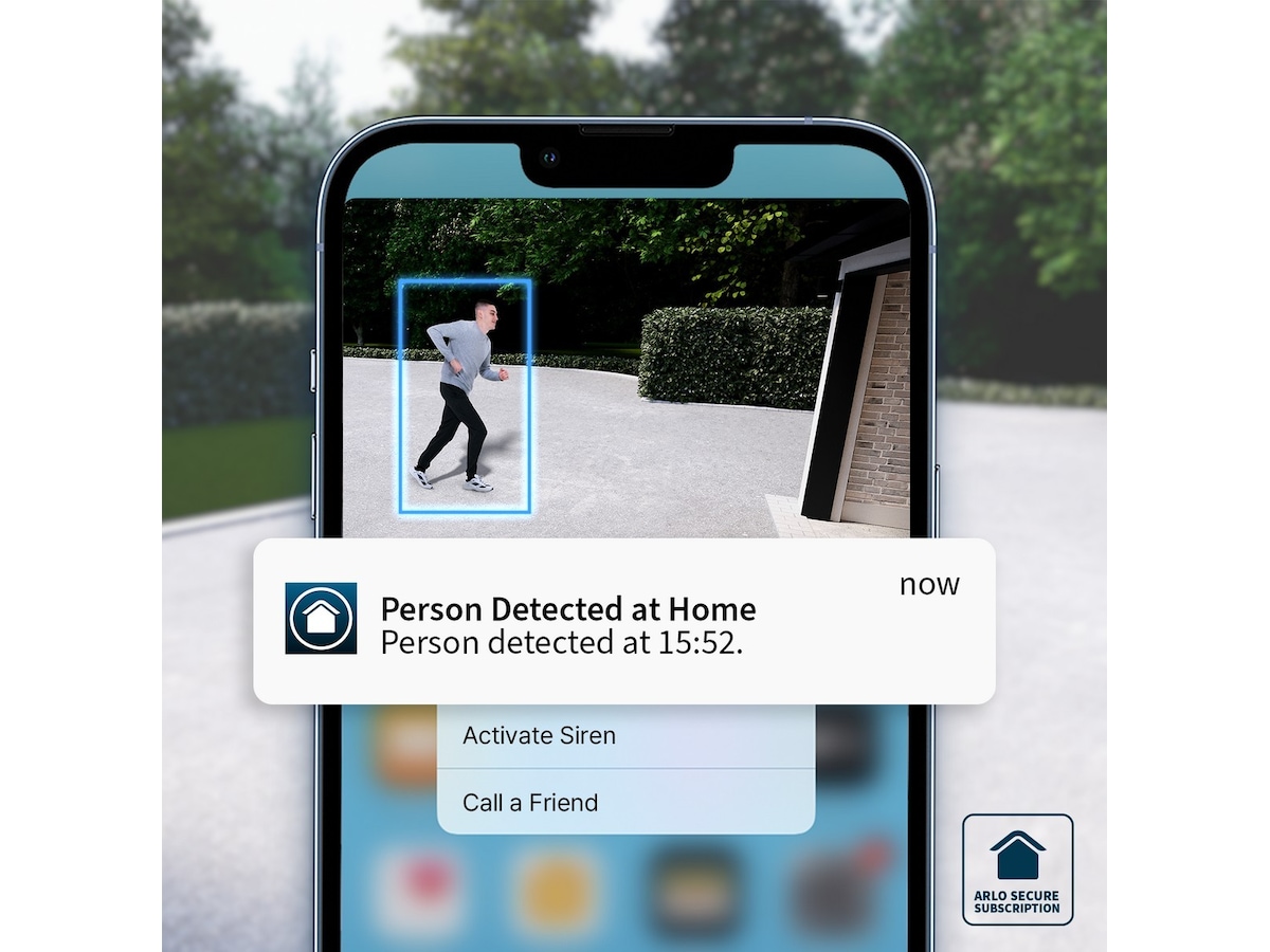 Arlo Essential 2 2K overvågningskamera 2-pak Overvågningskameraer